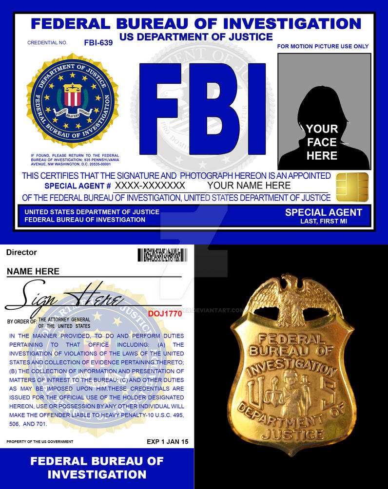 fbi letter template