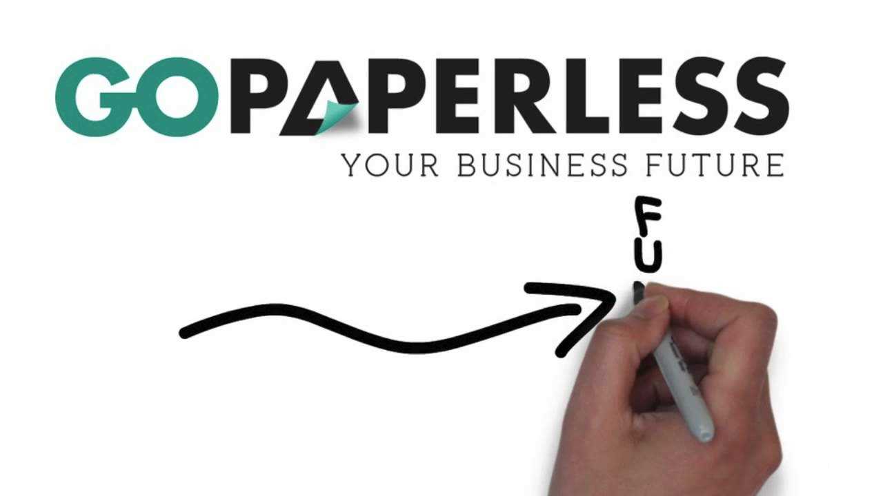 going paperless letter template