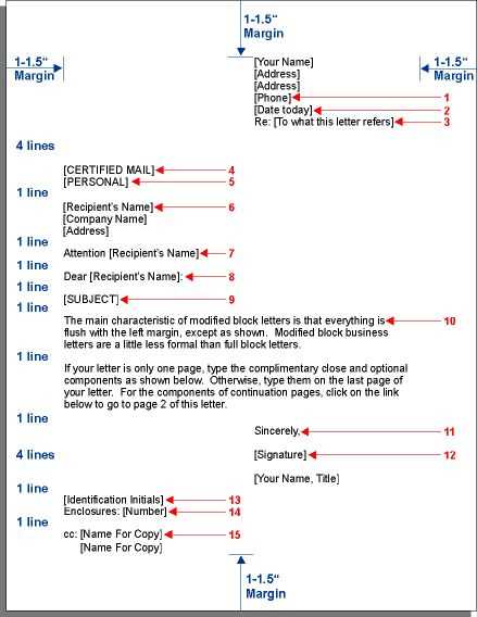 google business letter template