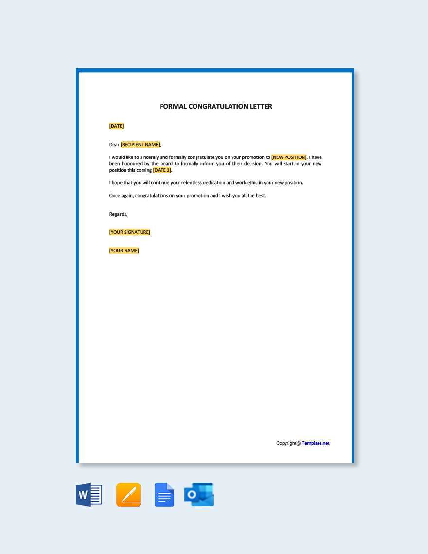 google doc letter template