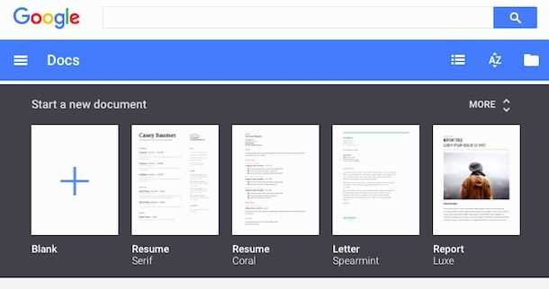 google docs template cover letter