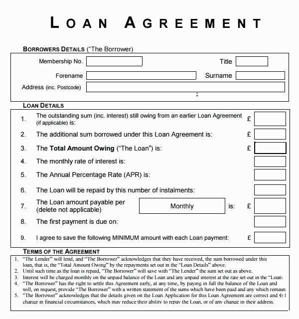 personal loan repayment letter template