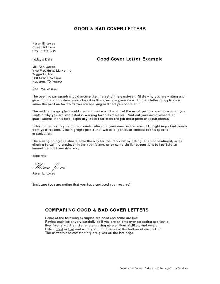 great cover letter templates free