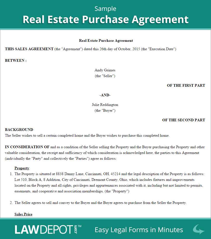 real estate letter of intent template free