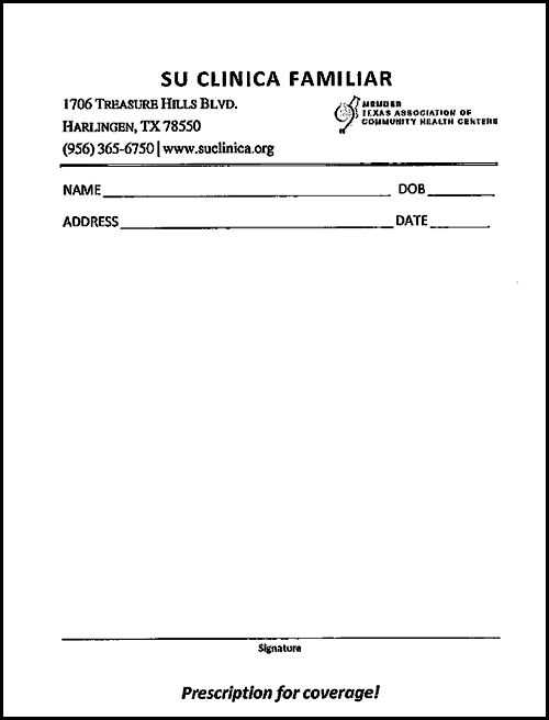 prescription request letter template