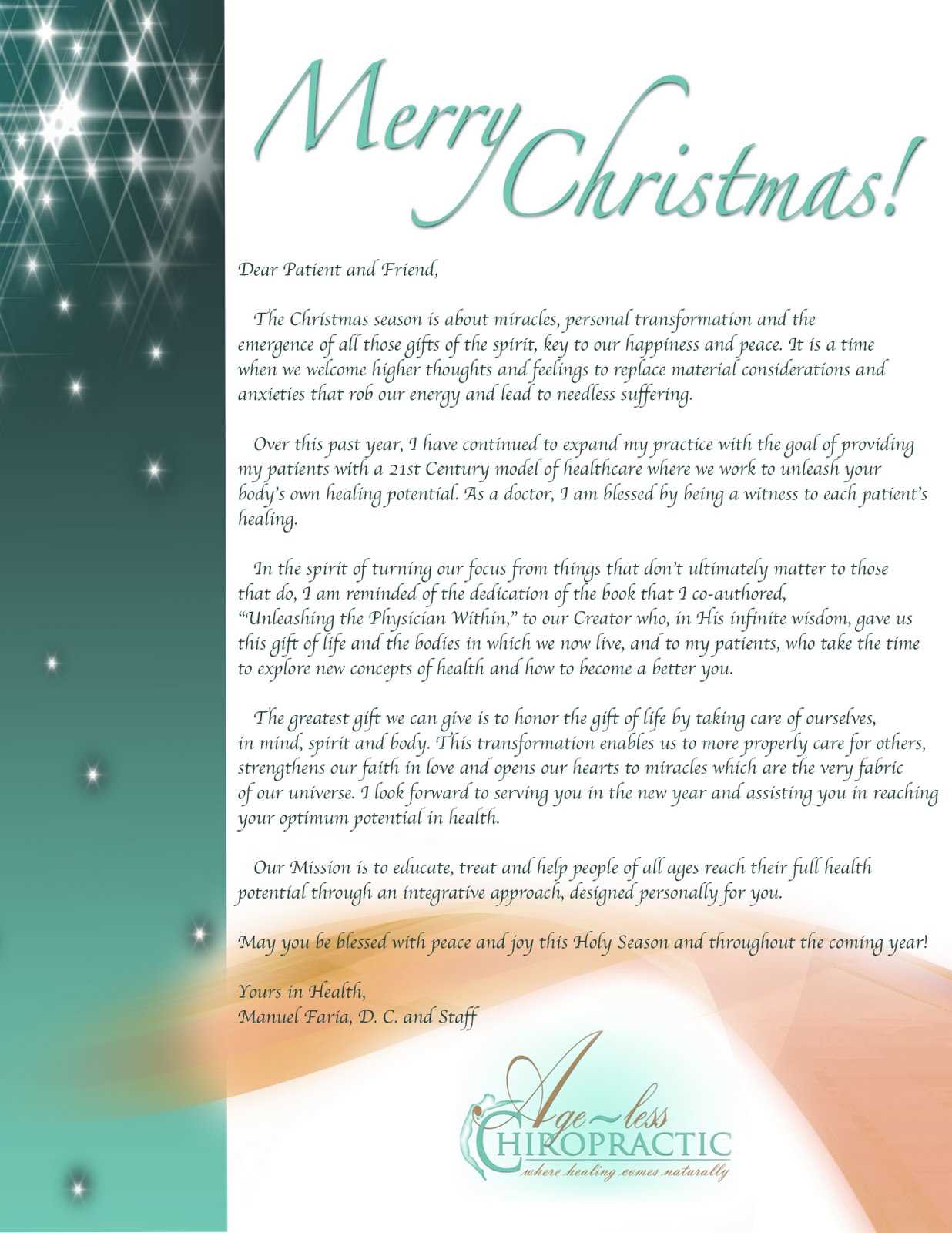 happy holidays letter to clients templates