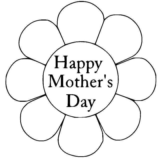 happy mothers day letter template