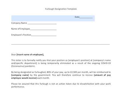 hardship letter due to covid template