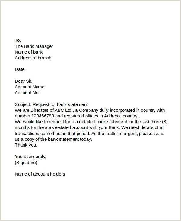 change of bank details letter to customers template