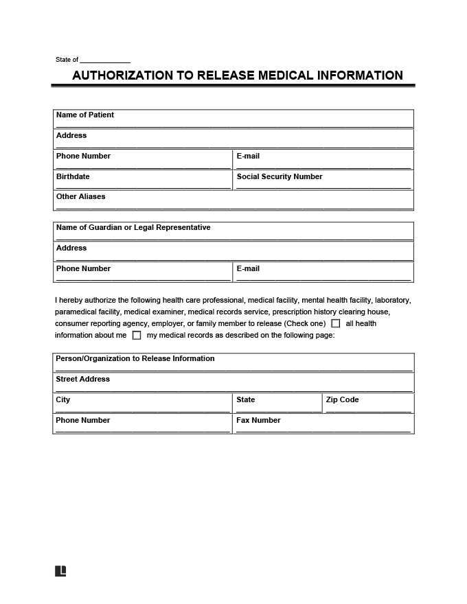 hipaa letter medical collection template