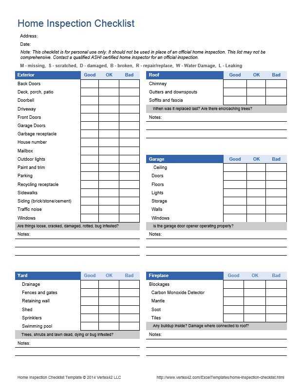 home inspection letter to seller template