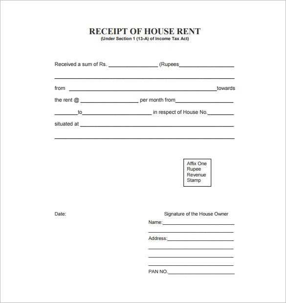 housing letter template