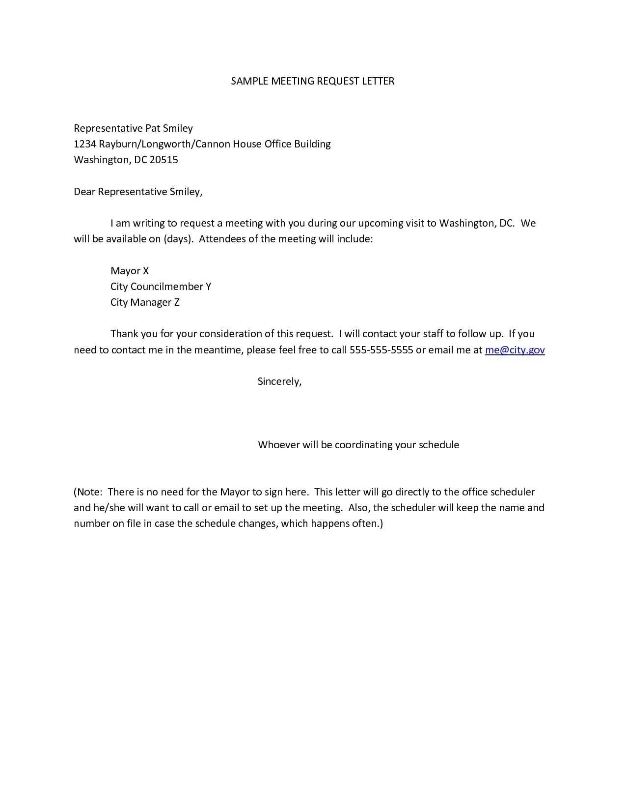 iep meeting request letter template