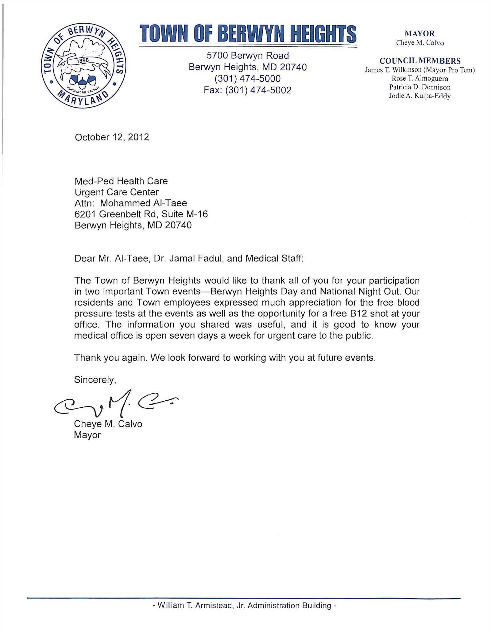 parole letter template