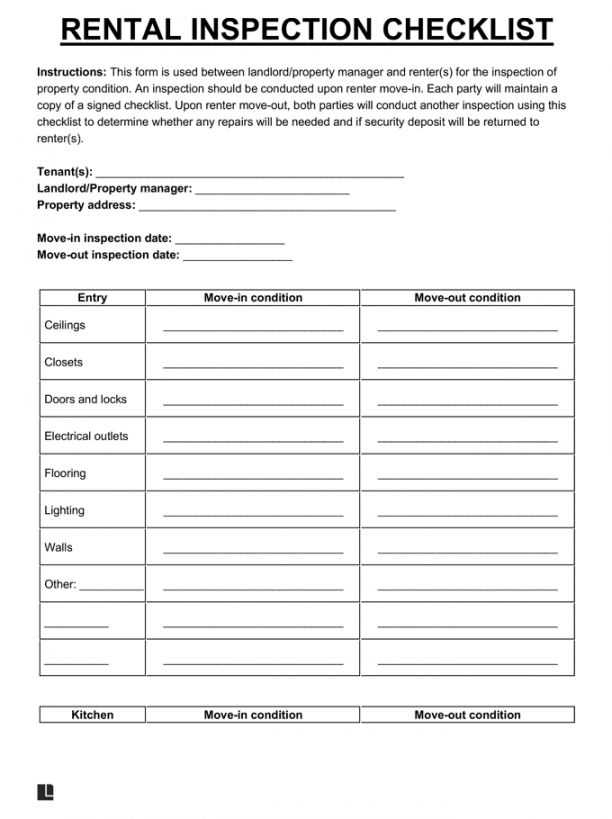 inspection letter template