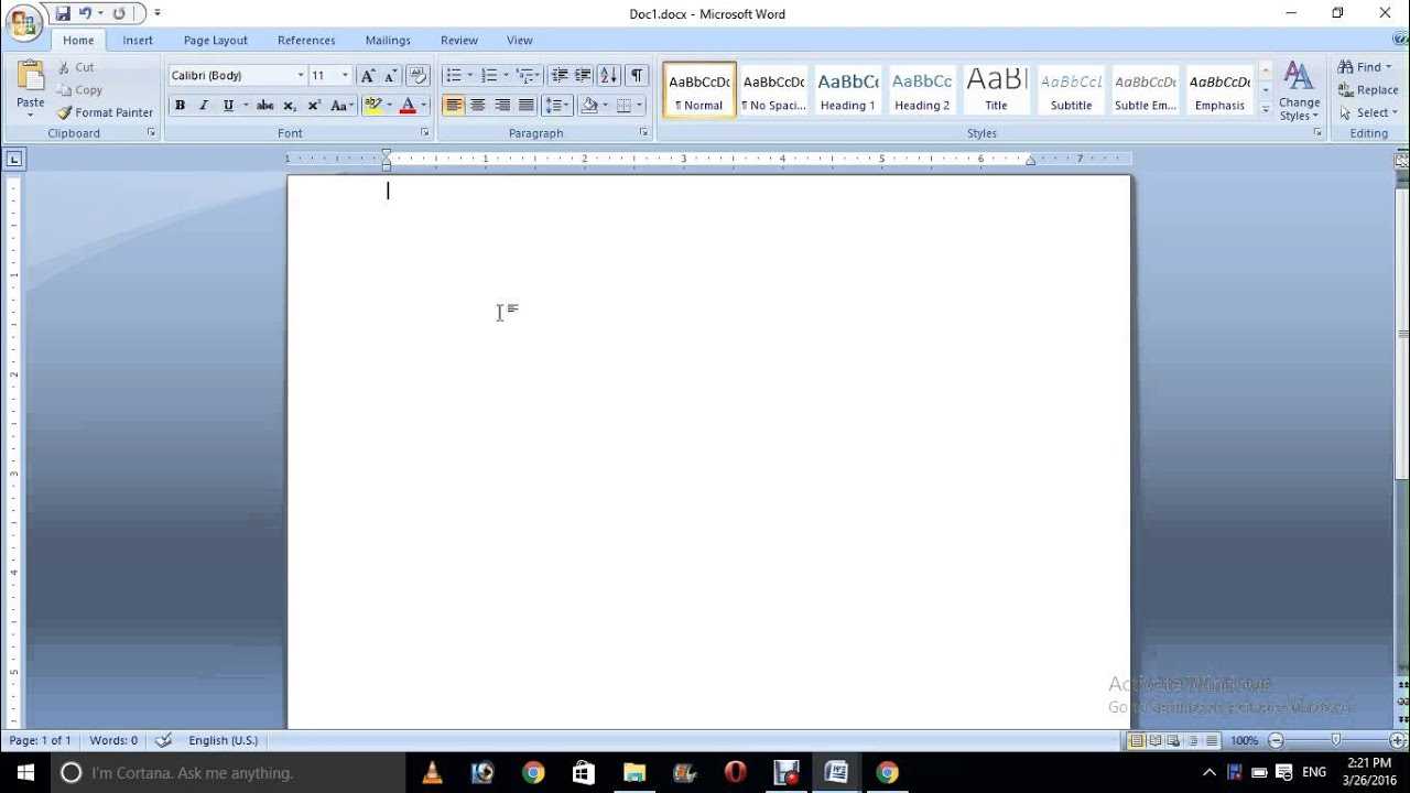 word 2007 letter template