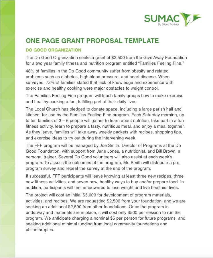 grant application letter of support for grant funding template