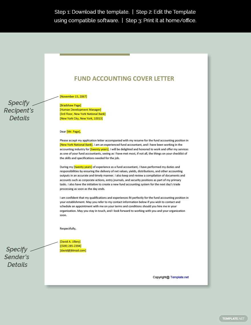 cover letter templates free download word document