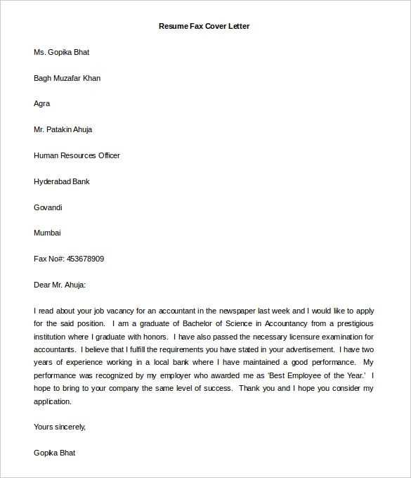 job application cover letter template word doc