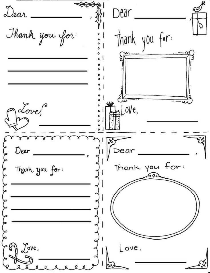 card letter template