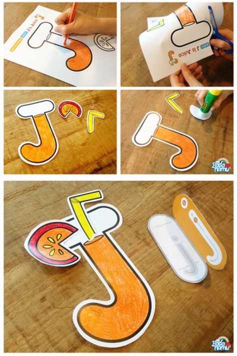 letter j craft template