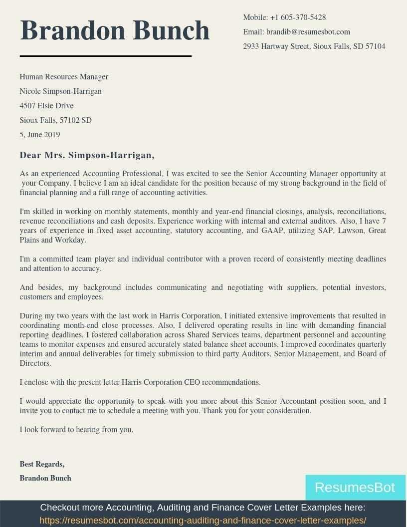 asset management cover letter template