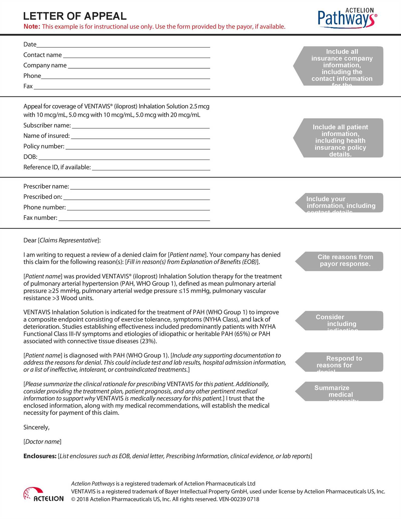 letter of medical necessity template sample