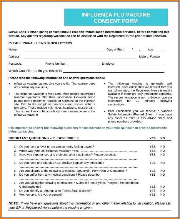 vaccine letter template