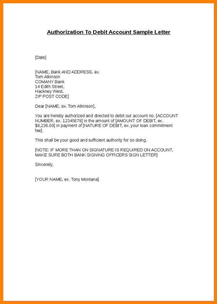 bank change of address letter template