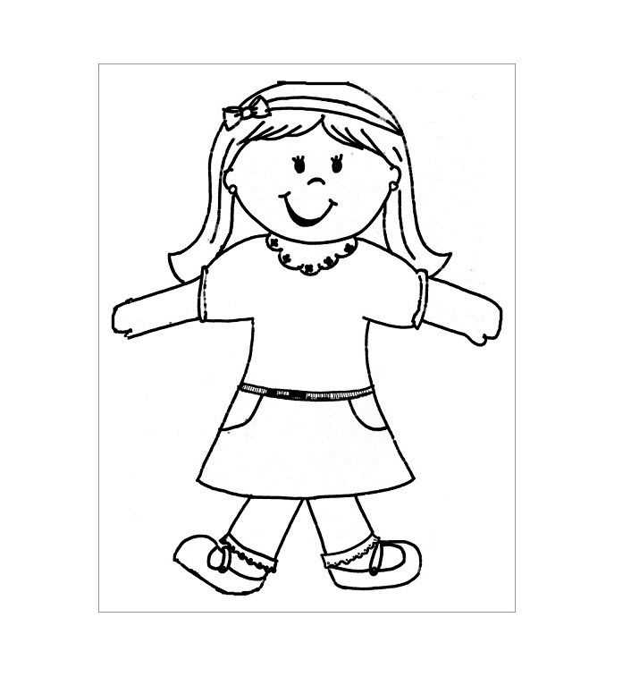 flat stanley template letter