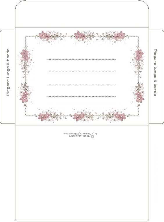 envelope letter template