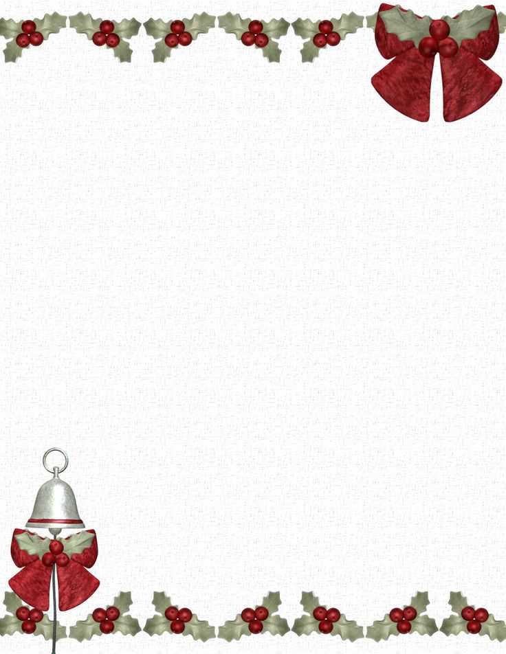 christmas letter template word free