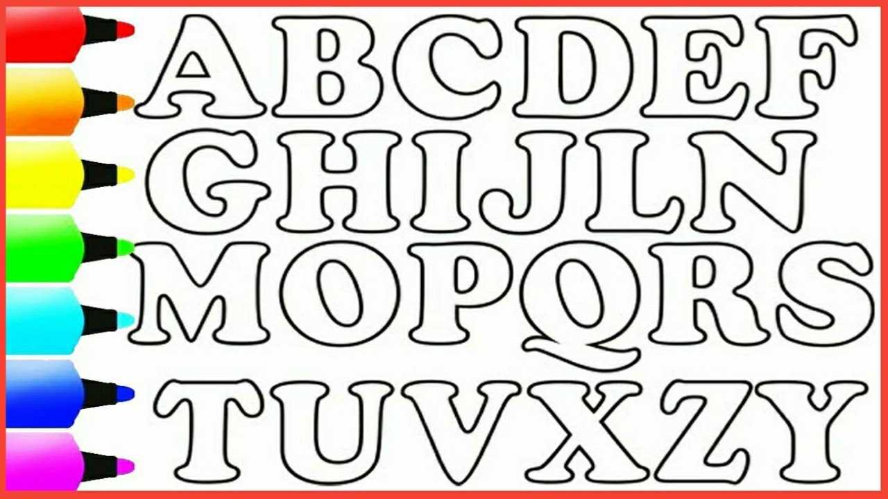 letter font templates