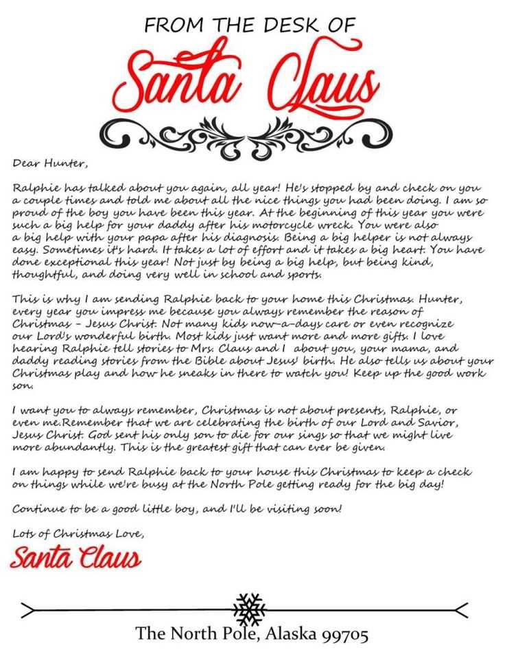 letter from santa about elf on a shelf template