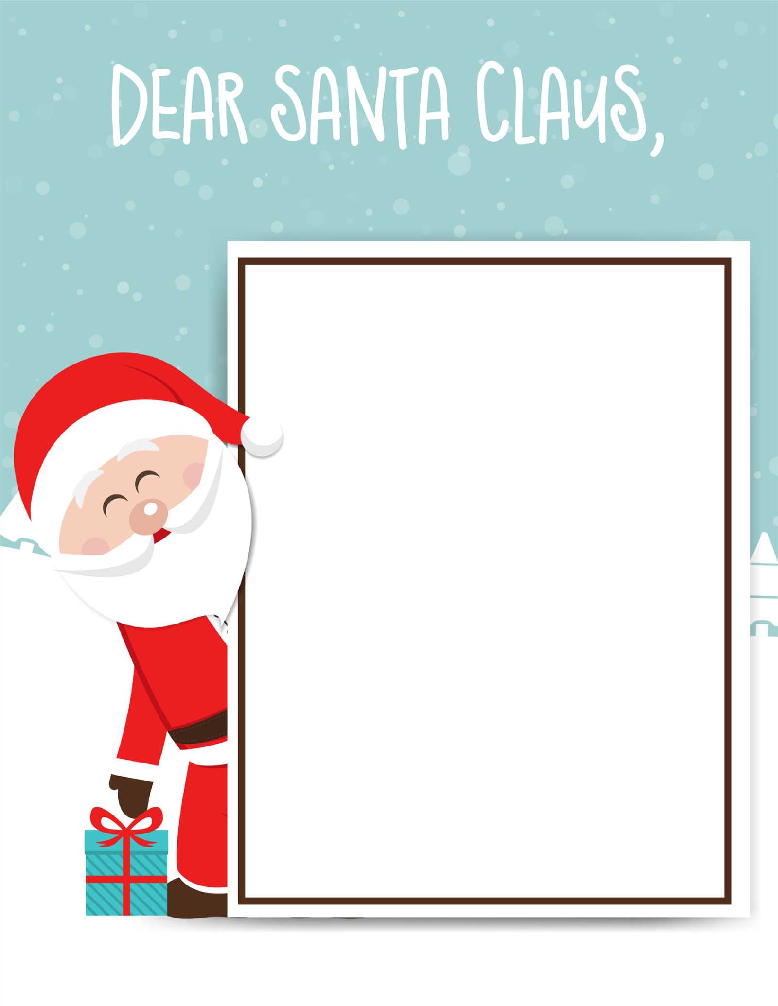 letter from santa to child template