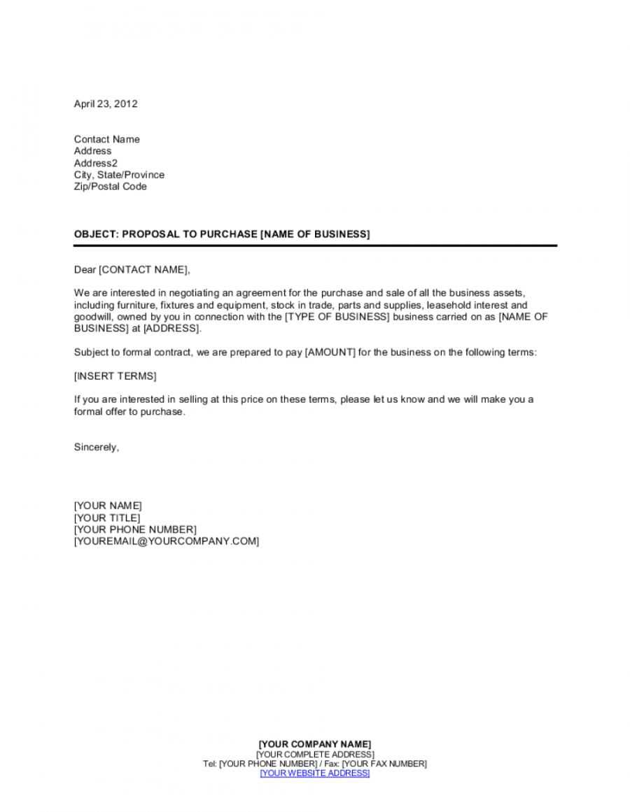 letter of assignment template