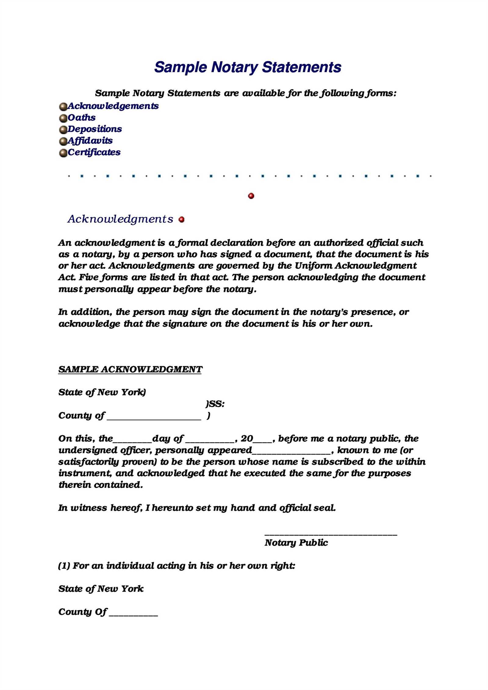 letter of authorization with notary template