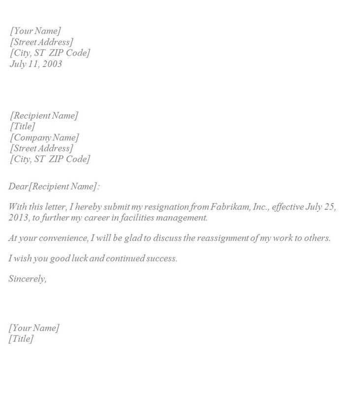 letter resignation template uk