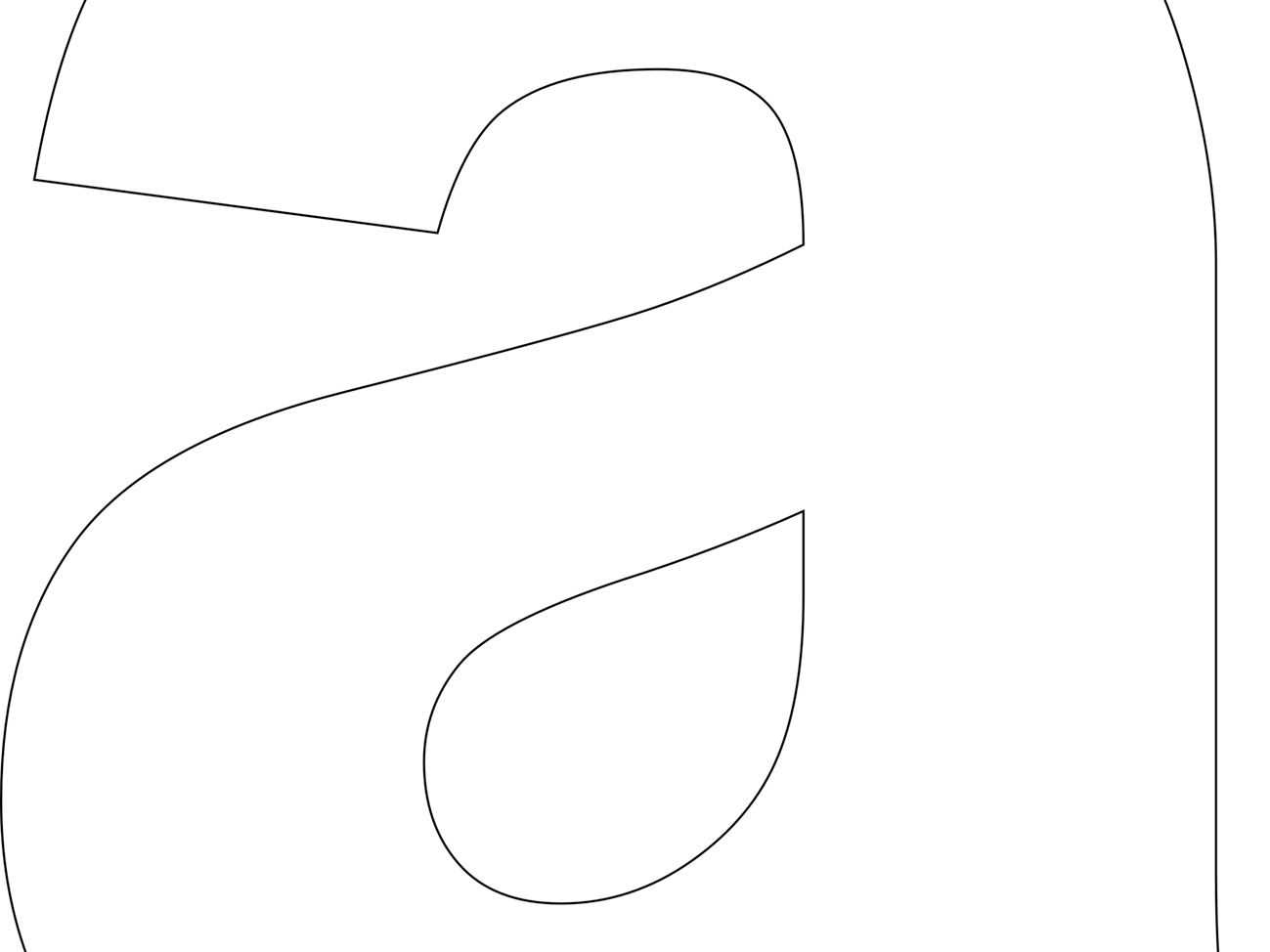 letter s template to print