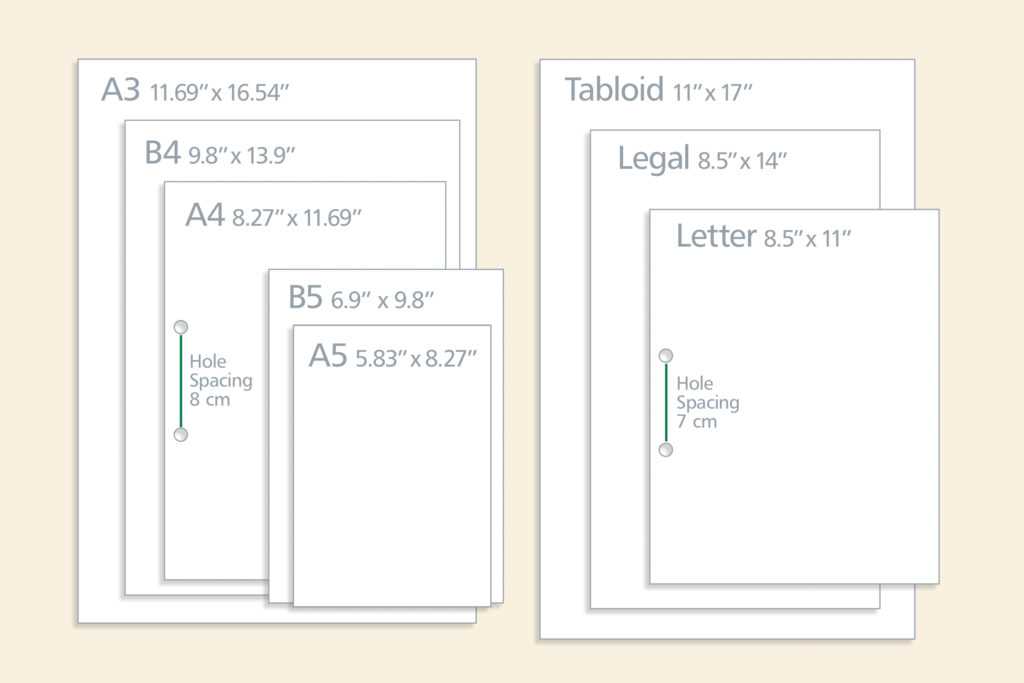 letter size guide template