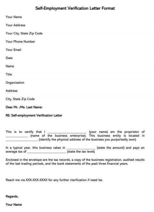 letter stating employment template