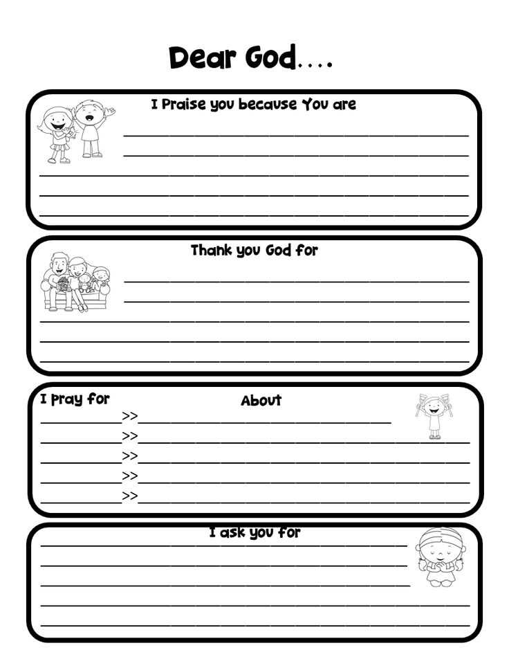 letter to god template