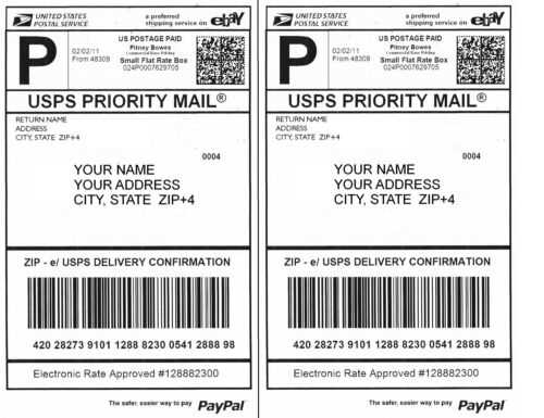 usps letter template