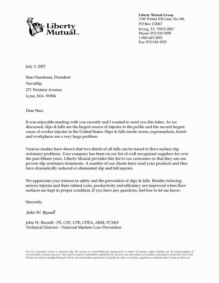 business letter format template free