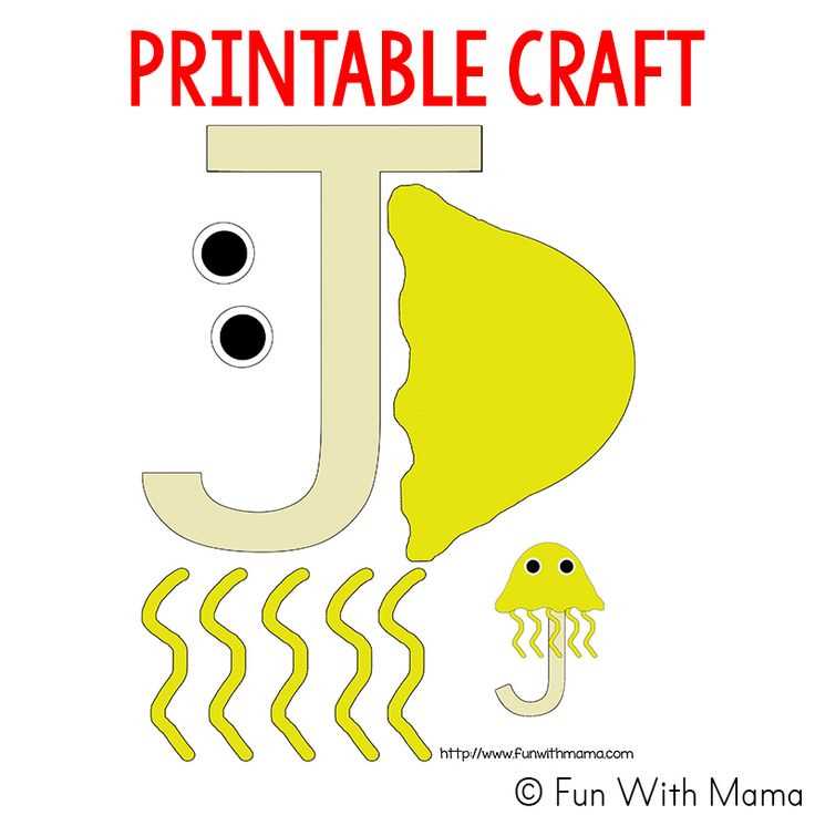 letter templates for crafts