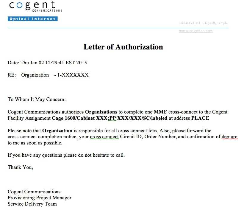 agent letter template