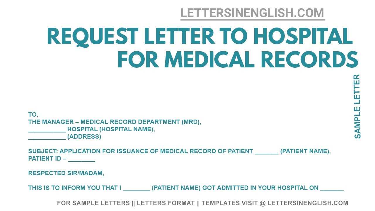 medical permission letter template