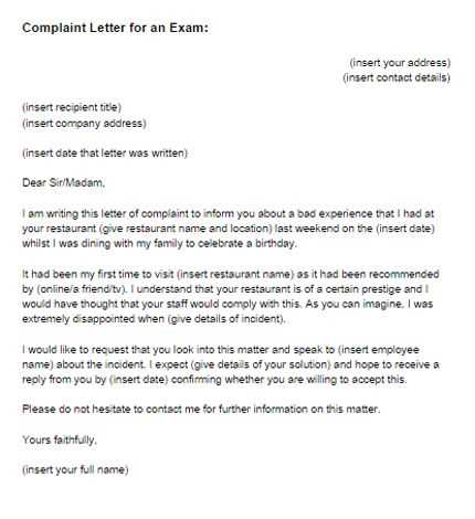 letter of compliance template