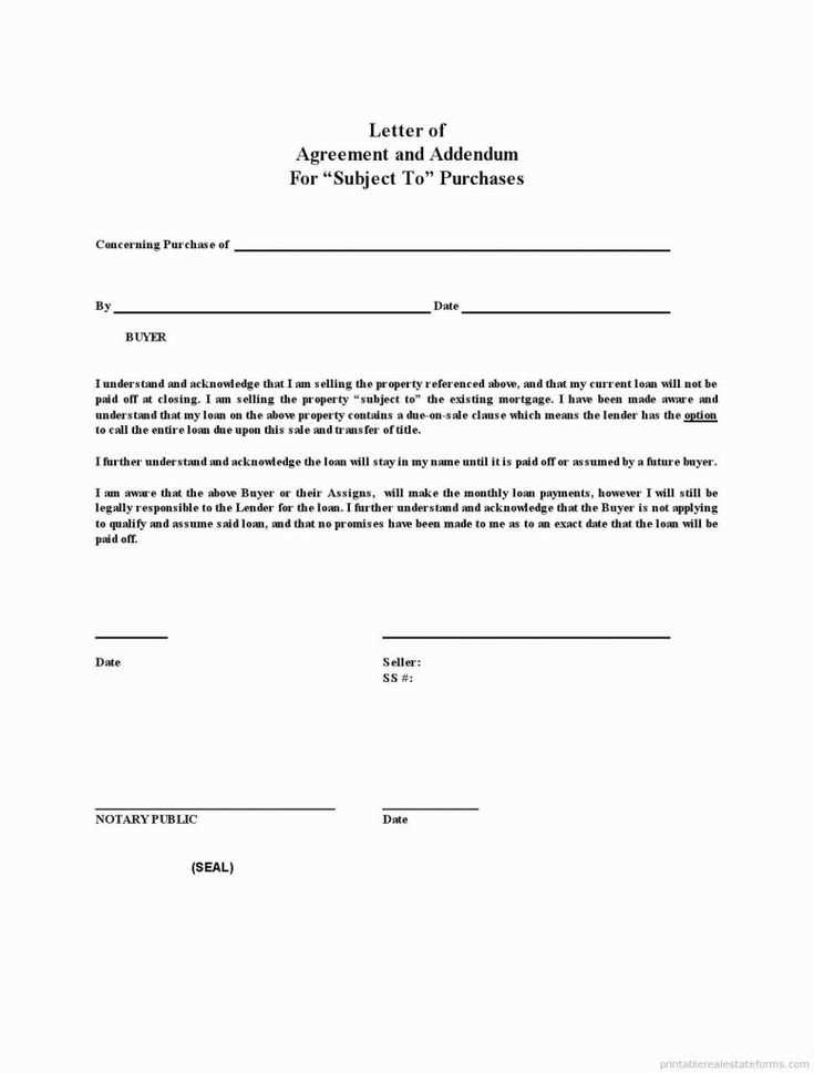 mortgage loan payoff letter template