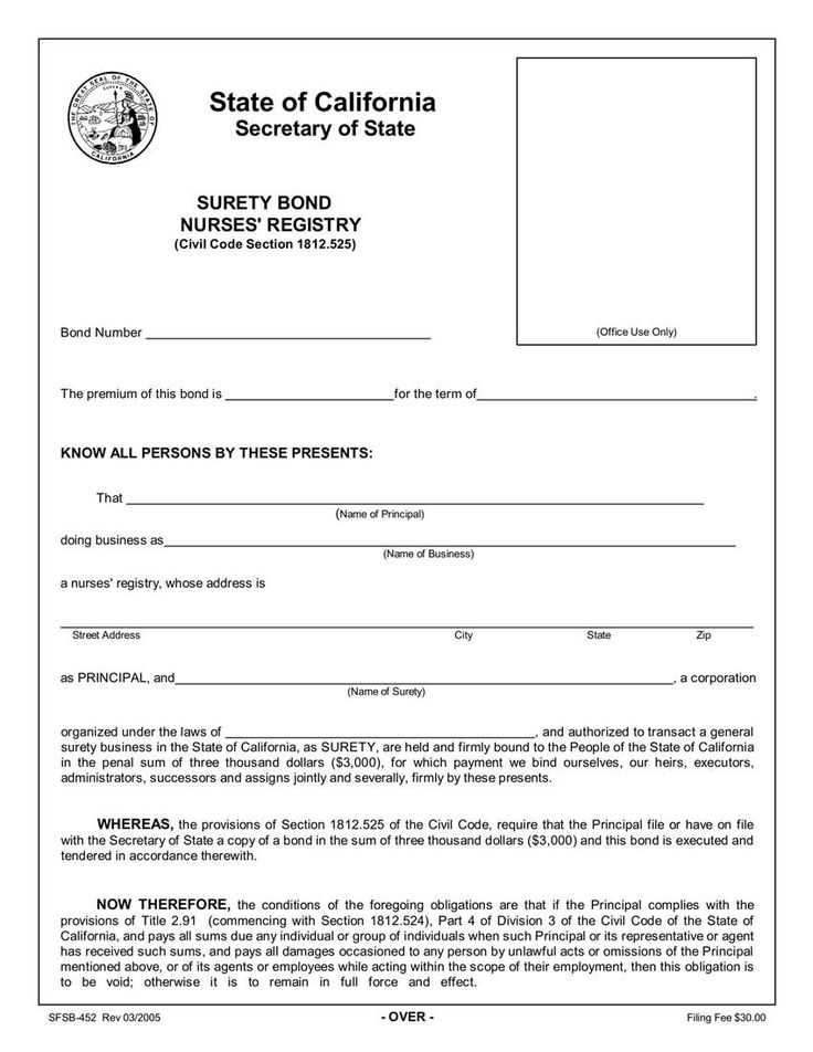 surety letter template